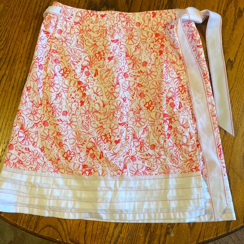 Lilly Pulitzer wrap skirt size 6
